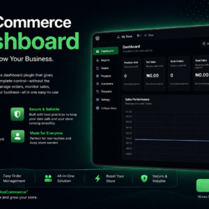 WooCommerce Frontend Dashboard